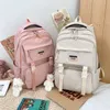 Mochilas escolares de estilo coreano Mochila para estudiantes de alta capacidad para estudiantes de primaria y secundaria 169S