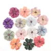 포장 100pcs 5cm Gerbera 인공 꽃 홈 파티 장식 스크랩북 액세서리 화환 DIY 헤드 저렴한 공예 가짜 jllfcy