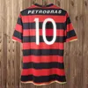 2008 09 Flamengo Josiel Williams Mens Mens Soccer Jerseys Kleberson Adriano Retro 1982 1988 1990 1994 2003 2004 2008 2008 Home Football Shirt Camisetas de Futebol