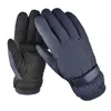 Ski Gloves 1 Pair Outdoor Camping Cycling Winter Warm Thickened Fleece Waterproof For Women Men Climbing Touch Screen