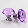 Other Jewelry Findings & Components Knob Screw Fashion 30Mm Diamond Crystal Glass Door Knobs Der Cabinet Furniture Handle Accessories D