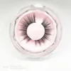 크리스탈 박스 3D 밍크 거짓 속눈썹 자연 컬링 눈 속눈썹