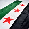 Siria 90150cm La bandera de tres estrellas de la República Árabe de la República Siria de la República Siria 3x5 Foot Hanging Home Decoration Flag C10028336727