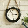 Orologio minimalista moderno nordico orologio da parete soggiorno orologio in ferro battuto orologio creativo orologio in quarzo 201125