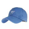 공 모자 물결 모양의 손가락 수 놓은 야구 모자 면화 씻어 캐주얼 모자 유럽과 미국 남성 여성의 caps1