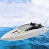 Forma elegante Mini H116 2.4G Alto Mini RC Barco Correndo Barco Modelo Toy Fácil de Lidar com RC Barco Presente Kids Brinquedo