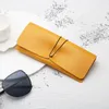 Storage Bags Leather Sunglasses Bag Multi-color PVC Glasses Soft Holder Portable Eyeglasses Case Cover For Outdoor Travel