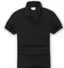 Wysokiej jakości krokodyl koszulka Polo męskie spodenki w jednolitym kolorze Polo letnie Casual polo homme t-shirty męskie koszulki polo koszulka polo