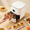 Xiaomi Mi Smart Air Fryer z wyświetlaczem OLED i opcjonalnie IOS/Android Mi Home App 1500 W 3,5 litra 40 ° -200 ° C funkcja licznika czasu zmywarka Bezpieczna wersja globalna