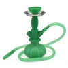 Mini Round Narghilè Shisha Bong 2 Stili Pipa ad acqua per fumatori Set Cool Beautiful Arab Stem Narghilè Un tubo per KTV Bar