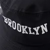 Letnia litera Brooklyn Bucket Hat Sad Boy Fisherman Hat Outdoor Travel Fashion Cap for Men Men Women Bob Panama Big Head12439974397051