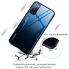 Gradient Tempered Glass Cases For Samsung Galaxy S20 FE 5G S21 Ultra Note 10 Plus S10 S23 S24