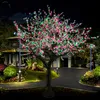 6 Цвет LED Cherry Blossom Tree Light LED Light Искусственного дерева 3456pcs Светодиодные лампы ой Высота 110 / 220VAC