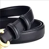 Women Casual Letter Belts Fashion Genuine Leather Mens Luxury Designer Belt Cintura Ceintures Gold Buckle Womens Waistband Gürtel 2203096D