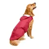 Waterproof Large Pet Dog Clothes Rain Coat Raincoat Reflective Rainwear for Medium Large Dogs Summer Outdoor Jumpsuit Jacket