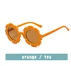 도매 태양 꽃 둥근 귀여운 아이 선글라스 UV400 소년 여자 유아 사랑스러운 아기 태양 안경 어린이 oculos de sol
