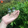 32 * 70 * 12.5mm 30ml Transparenta glasflaskor med gummi kepsarflaskor för flytande läckagesäker lagringsflaska 100pcshigh qualtity