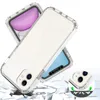 Gradient Dual Color Cases Transparent TPU + PC Shocksäker telefonväska till iPhone 13 12 11 Pro Max XR XS8 Plus
