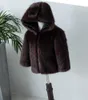 Filles bébé garçons veste hiver bébé manteau à capuche enfants vêtements chaud épais vison cheveux manteaux enfant en bas âge enfants bébé vêtements survêtement2736162