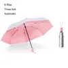 Nya 8 revbenficka mini paraply anti UV Paraguas Sun Paraply Rain Windproof Light Folding Portable Paraplyer for Women Children 22615