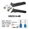 HSC8 6-4B 6-4A Mini Clamp Tool Crimping Plier 0.25-6MM2 Terminaler Krympningsverktyg Multitools Händer PlierStube Needle Terminal Y200321