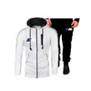 Explosiv 2021 Autumn and Winter New Men's Casual Cardigan Hooded Sweater Youth Men's Jacket Suit