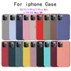 Voor iPhone 14 Pro Max -cases Zachte vloeibare siliconencase voor iPhone 13 Promax 7 8 Plus