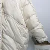 Schinteon النساء فوق الحجم أسفل سترة الشتاء الدافئة الثلوج فضفاض أبلى الكورية نمط معطف مع هود فيناتج 201102