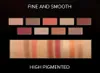 Shimmer Eyeshadow Palette Hög Pigmenterad Matt Eye Makeup Illuminator Highlighter Blush Make Up 9 Färger Kosmetika