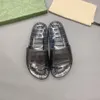 Nieuwigheid Transparant Kristal Heren Dames Slippers Designer Fluorescerend licht Outdoor Slippers Platte dia's Badkamer Loafers Luxe koppels Open teen