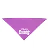 Candy Color Pet Dog Bandana Apparel Det är min födelsedagsdesign Gullig valp katt bibs halsduk justerbar bomull hundar bandanas