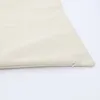 Biancheria in bianco di sublimazione fai-da-te 45 * 45cm cuscino cuscinetto a due lati quadrato trasferimento di calore stampa flaxen consumabili cover federa