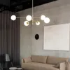 Kronleuchter Nordic Moderne Anhänger Lichter Kronleuchter Für Wohnzimmer Leuchte Hause Schlafzimmer Restaurant Cafe Decor Glas Messing Hängende Lampe