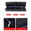 Bison Denim Leather Leather Long Wallet Men's Clutch Bag Cowskin Prootlets for Male Coin Presh Business Wallets N8008