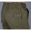 Moda Masculina Casual Calças Menswear Calças de Carga Multiplos Múltiplos Pockets Mens Calças Casuais Homens Calças Baggy Pant XXXL 201110