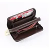 Luxury Brand Women Wallets double zippers Coin bag mobile phone fashion Clutch Wallet Female Money carteras para mujer 220312