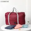 Neue Nylon faltbare Reisetasche Unisex große Kapazität Tasche Gepäck Frauen wasserdichte Handtaschen