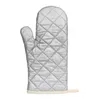 50pcs Sublimation DIY Blank Oven Mitts Cotton Linen Kitchen Gloves Oven Pot Holder Thicken for Heat Transfer Printing