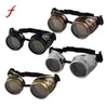 Okulary przeciwsłoneczne Steampunk gogle 2021 Fashion Arrival Vintage okrągłe lustro styl spawanie punkowe szkło Cosplay FreeWholesale Eyewear1