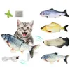 Électronique Mobile Poisson Chat Jouet Flopping Kicker Cataire Jouets pour Chats Fournitures Pour Animaux Drôle À Mâcher Intérieur