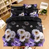 Home Textiles 3D Bedding Sets Cotton Leopard Grain Rose Panther Queen 4 Pcs Duvet Cover Bed Sheet Pillowcase Bedclothes 201021