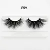 25mm Eyelashes 3d mink lashes makeup tool strip fale eyelash vendors customized lash boxes eyelashes factory E58597438485