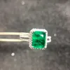 Pansysen Luxury Top Quality Emerald Rings for Women Wedding Engagement Cocktail Ring 100 925 Sterling Silver Fine Jewelry Gift1014745