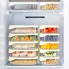 حاوية غذائية زجاجية مع مربع تخزين لغطاء السيليكون غداء Bento Oragnizer المطبخ ملحقات أدوات المائدة الأدوات الميكروويف المتاحة T200530