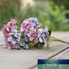 7 Branches Automne Mignon Soie Petite Marguerite Fleurs Artificielles pour Mariage DIY Décoration Rétro Artisanat Faux Fleurs Maison Table Décor