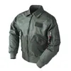 Dropship Tactical Army Military Cwu / Bomber Jacket Män Flyg Baseball Top Gun Black Airforce Pilot Flight Wind Breaker LJ201013