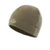 Men Women Green Fleece Hats Hiking Outdoor Windproof Caps Tactical Winter Warm Caps Cycling Cuffed Beanies Bonnet