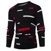 Sweter Sweter Mężczyzna Marka Casual Mulit-Color Moda Proste Swetry Mężczyźni Wygodne Hedging O-Neck Sweter1