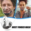 Прочная маска для ПК Прочная маска в сочетании с многоразовой прозрачной маской для лица