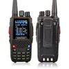 KT-8R Quad Band Walkie Talkie UHF VHF 136-147MHz 400-470MHz 220-270MH 350-390MHz Handheld 5W UV-Zwei-Wege-Radio-Farbanzeige